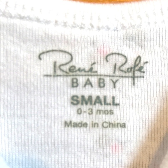 🌸5/$10 🌸Baby girl teddy bear romper  0-3M🌸 - Picture 3 of 4